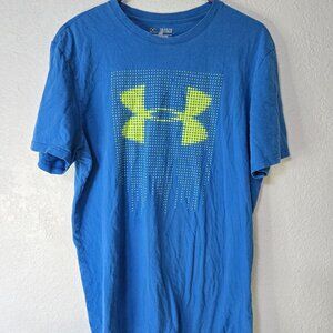 Under Armour Shirt Mens Large HeatGear Athletic Loose Fit Graphic Tee